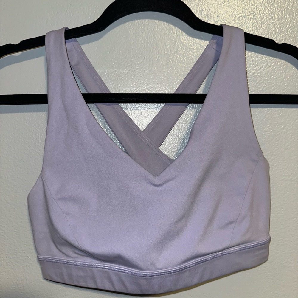 Lululemon Athletica Lavender Sports Bra
